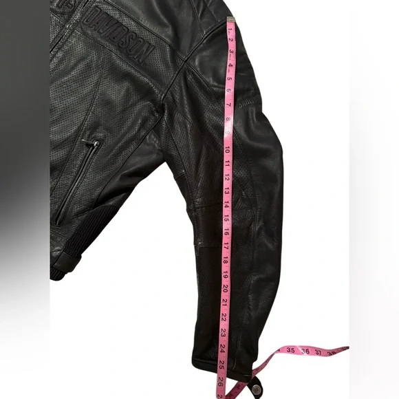 Harley Davidson’s Men’s Leather Jacket size 2XL - Picture 4 of 10